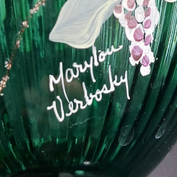 Fenton Art Glass-New Century XXI Collection Multiple Signature - Picture 3 of 10